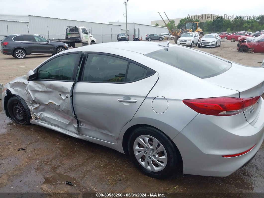 2017 Hyundai Elantra Se Gray vin: 5NPD74LF9HH104425