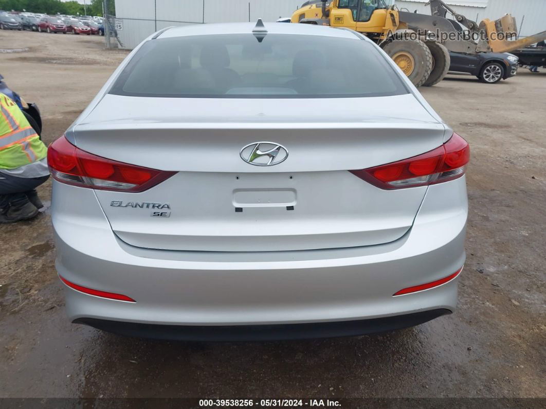 2017 Hyundai Elantra Se Gray vin: 5NPD74LF9HH104425