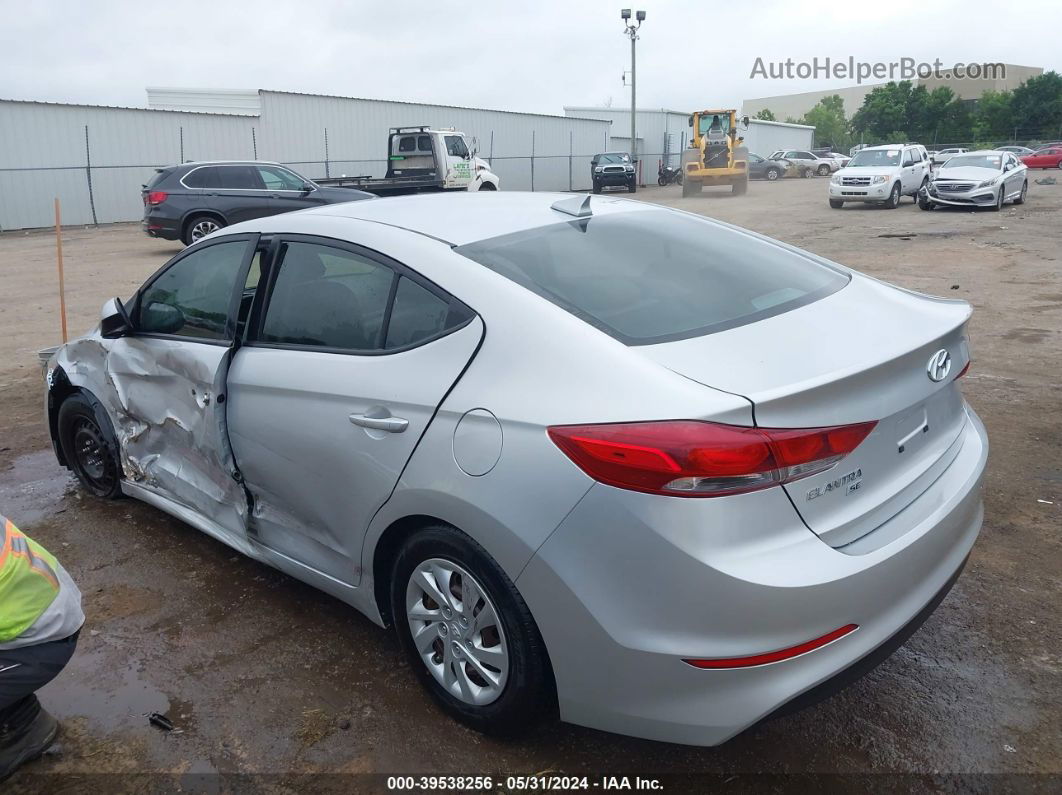 2017 Hyundai Elantra Se Серый vin: 5NPD74LF9HH104425