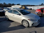 2017 Hyundai Elantra Se Silver vin: 5NPD74LF9HH111522