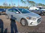 2017 Hyundai Elantra Se Silver vin: 5NPD74LF9HH112671