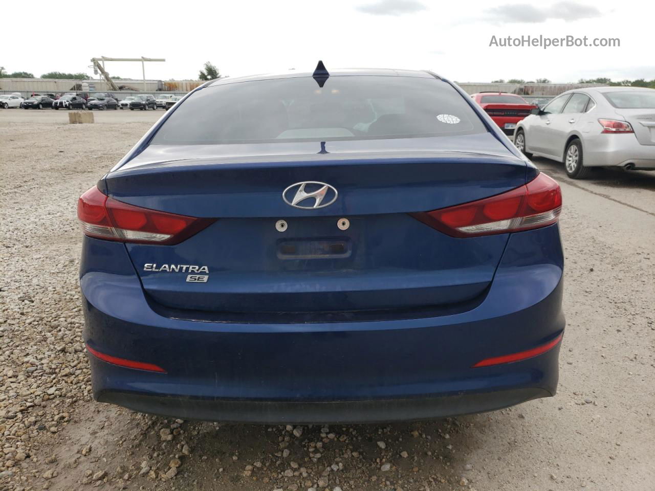 2017 Hyundai Elantra Se Blue vin: 5NPD74LF9HH182915