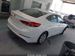 2017 Hyundai Elantra Se White vin: 5NPD74LF9HH188455