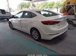 2017 Hyundai Elantra Se White vin: 5NPD74LF9HH188455