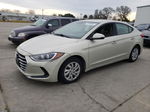 2017 Hyundai Elantra Se Beige vin: 5NPD74LF9HH190965