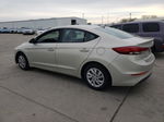 2017 Hyundai Elantra Se Beige vin: 5NPD74LF9HH190965