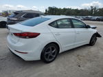 2017 Hyundai Elantra Se White vin: 5NPD74LF9HH205867