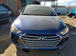 2018 Hyundai Elantra Se Синий vin: 5NPD74LF9JH315615