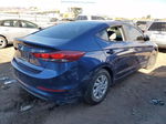 2018 Hyundai Elantra Se Blue vin: 5NPD74LF9JH315615