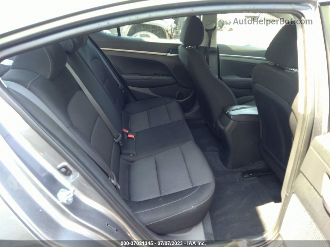 2018 Hyundai Elantra Se Gray vin: 5NPD74LF9JH330292