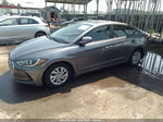 2018 Hyundai Elantra Se Gray vin: 5NPD74LF9JH330292