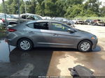2018 Hyundai Elantra Se Gray vin: 5NPD74LF9JH330292