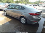 2018 Hyundai Elantra Se Gray vin: 5NPD74LF9JH330292