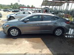 2018 Hyundai Elantra Se Gray vin: 5NPD74LF9JH330292