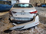 2018 Hyundai Elantra Se White vin: 5NPD74LF9JH330728