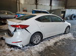 2018 Hyundai Elantra Se White vin: 5NPD74LF9JH330728