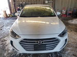 2018 Hyundai Elantra Se White vin: 5NPD74LF9JH330728