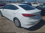 2018 Hyundai Elantra Se White vin: 5NPD74LF9JH332186