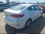 2018 Hyundai Elantra Se White vin: 5NPD74LF9JH332186