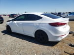 2018 Hyundai Elantra Se White vin: 5NPD74LF9JH355984