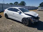 2018 Hyundai Elantra Se White vin: 5NPD74LF9JH355984