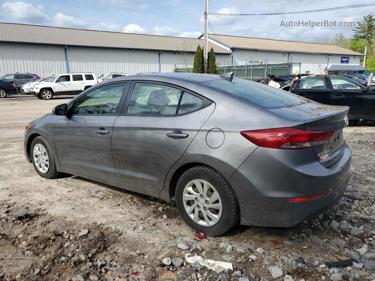 2018 Hyundai Elantra Se Charcoal vin: 5NPD74LF9JH392274