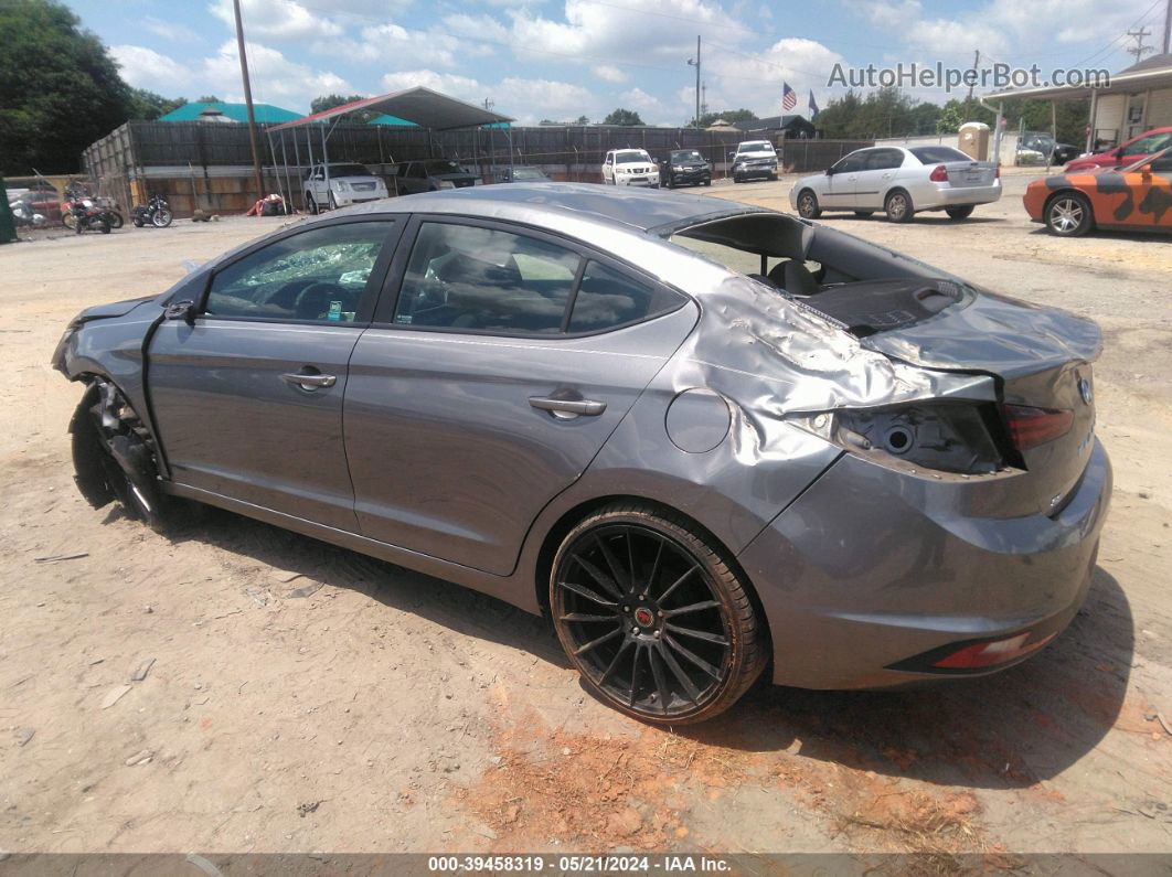 2019 Hyundai Elantra Se Light Blue vin: 5NPD74LF9KH425520