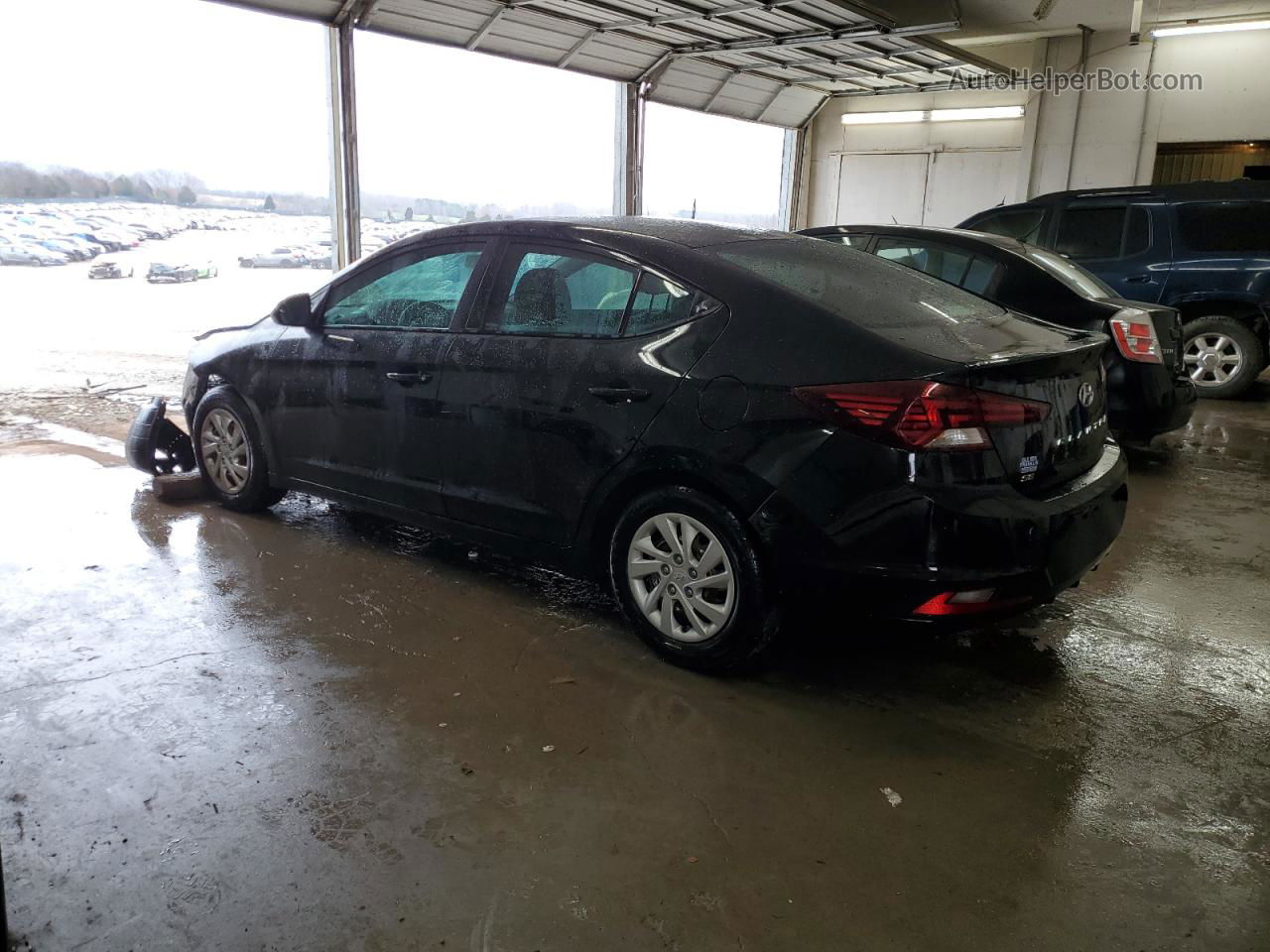 2019 Hyundai Elantra Se Black vin: 5NPD74LF9KH483305