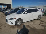 2017 Hyundai Elantra Se White vin: 5NPD74LFXHH062816