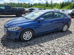 2017 Hyundai Elantra Se Blue vin: 5NPD74LFXHH131892