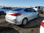 2017 Hyundai Elantra Se Silver vin: 5NPD74LFXHH137353