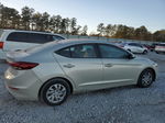 2017 Hyundai Elantra Se Silver vin: 5NPD74LFXHH163743