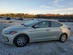 2017 Hyundai Elantra Se Silver vin: 5NPD74LFXHH163743