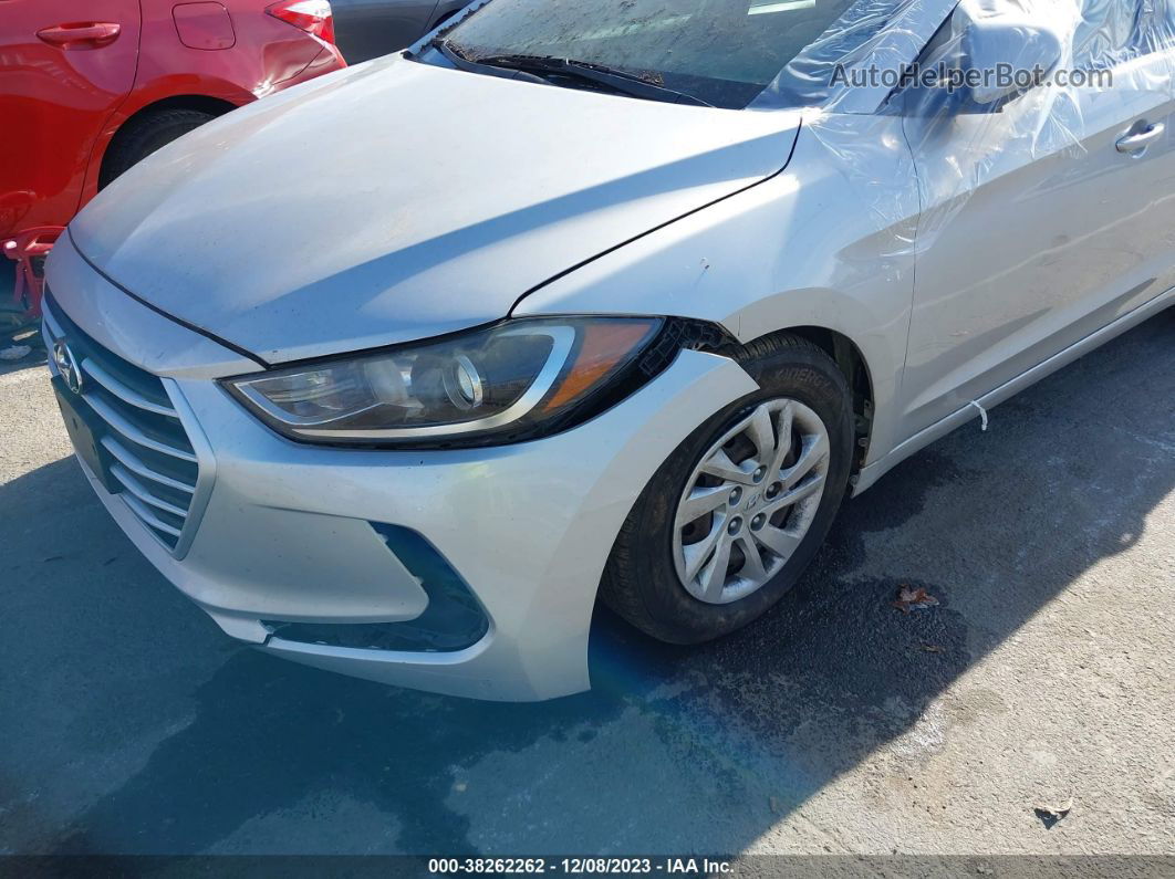 2017 Hyundai Elantra Se Silver vin: 5NPD74LFXHH166836