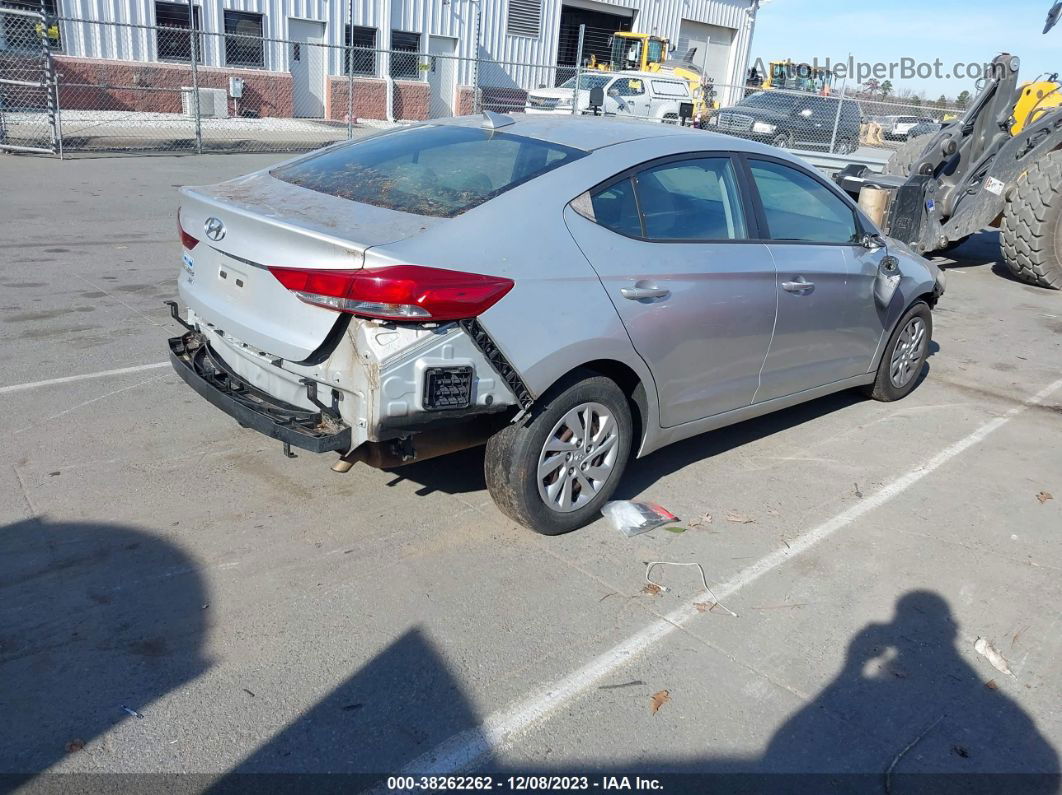 2017 Hyundai Elantra Se Silver vin: 5NPD74LFXHH166836