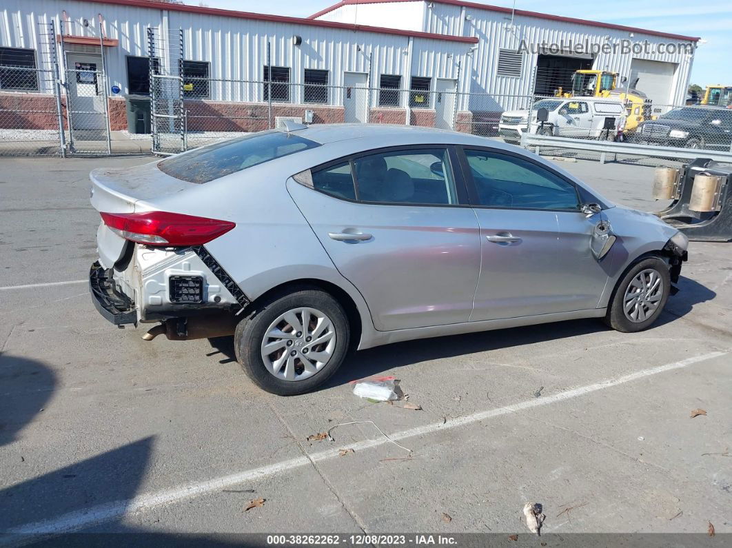 2017 Hyundai Elantra Se Silver vin: 5NPD74LFXHH166836