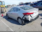 2017 Hyundai Elantra Se Silver vin: 5NPD74LFXHH166836