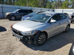 2017 Hyundai Elantra Se Silver vin: 5NPD74LFXHH168778