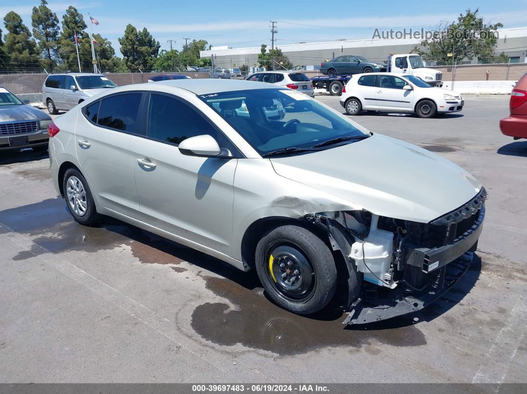 2017 Hyundai Elantra Se Золотой vin: 5NPD74LFXHH171678