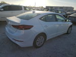 2017 Hyundai Elantra Se White vin: 5NPD74LFXHH179697