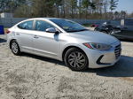 2017 Hyundai Elantra Se Silver vin: 5NPD74LFXHH190683