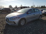 2017 Hyundai Elantra Se Gray vin: 5NPD74LFXHH201150