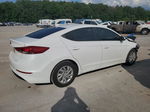 2017 Hyundai Elantra Se White vin: 5NPD74LFXHH206185