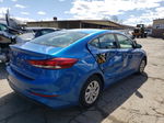 2018 Hyundai Elantra Se Blue vin: 5NPD74LFXJH295178