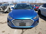 2018 Hyundai Elantra Se Blue vin: 5NPD74LFXJH295178