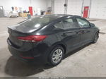 2018 Hyundai Elantra Se Black vin: 5NPD74LFXJH309614