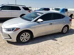 2018 Hyundai Elantra Se Silver vin: 5NPD74LFXJH354763