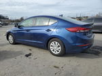 2018 Hyundai Elantra Se Blue vin: 5NPD74LFXJH382448