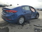 2018 Hyundai Elantra Se Blue vin: 5NPD74LFXJH382448