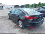 2019 Hyundai Elantra Se Black vin: 5NPD74LFXKH465167